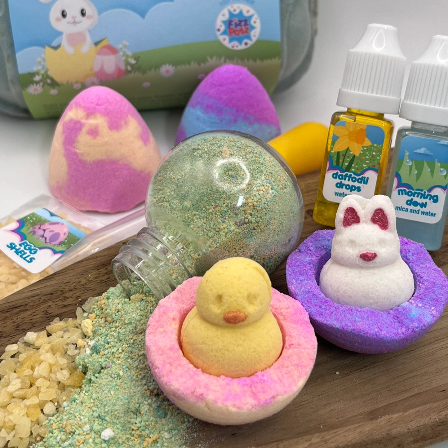 Egg-Citing Egg Box - Fizzy Potion Making Kit for kids