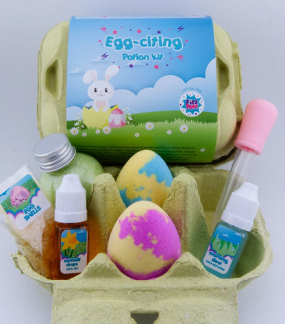 Egg-Citing Egg Box - Fizzy Easter Potion Making Kit for kids