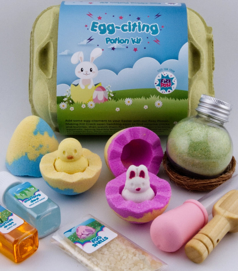 Egg-Citing Egg Box - Fizzy Easter Potion Making Kit for kids