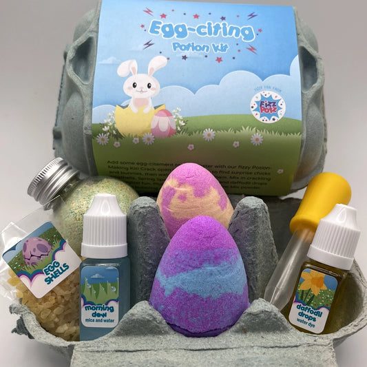 Egg-Citing Egg Box - Fizzy Potion Making Kit for kids